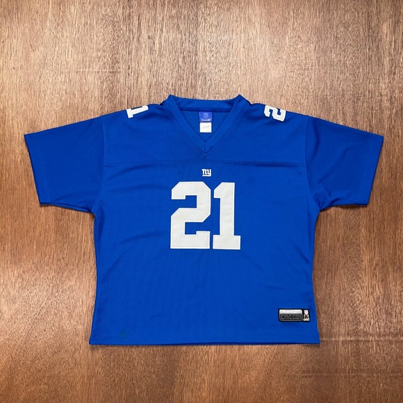 Reebok Other - Reebok NFL New York Giants Tiki Barber 21 Jersey Blue XL R702W 06